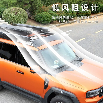 Modification Expansion Platform Side Ladder — Roof rack