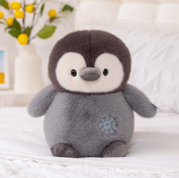 Nuevo lindo muñeco de pingüino de transformación pequeña muñeca de Navidad muñeca de peluche de pingüino muñeca de peluche image 12