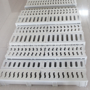 Balcony rain ditch U-shaped drainage sink resin drainage sink U-shaped iron tank resin drainage ditch linear drainage ditch