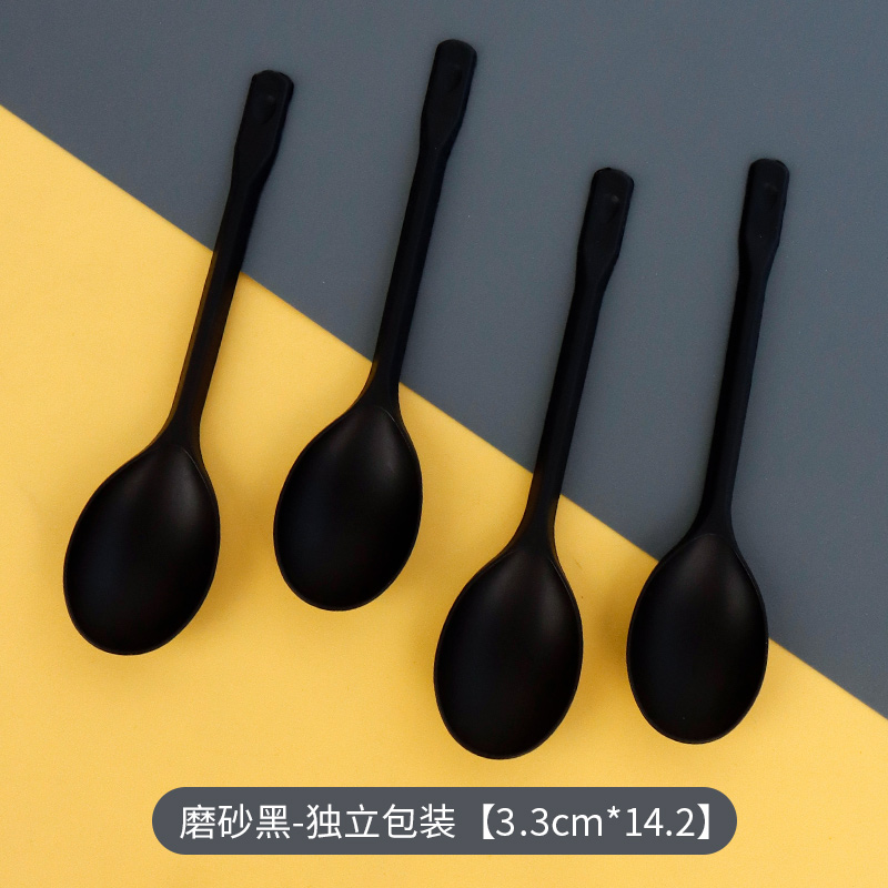 황금거북 스푼 블랙 100개