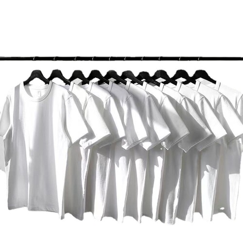 Large size t-shirt custom men's short-sleeved t-shirt printed with logo custom advertising group summer pure cotton couple diy women