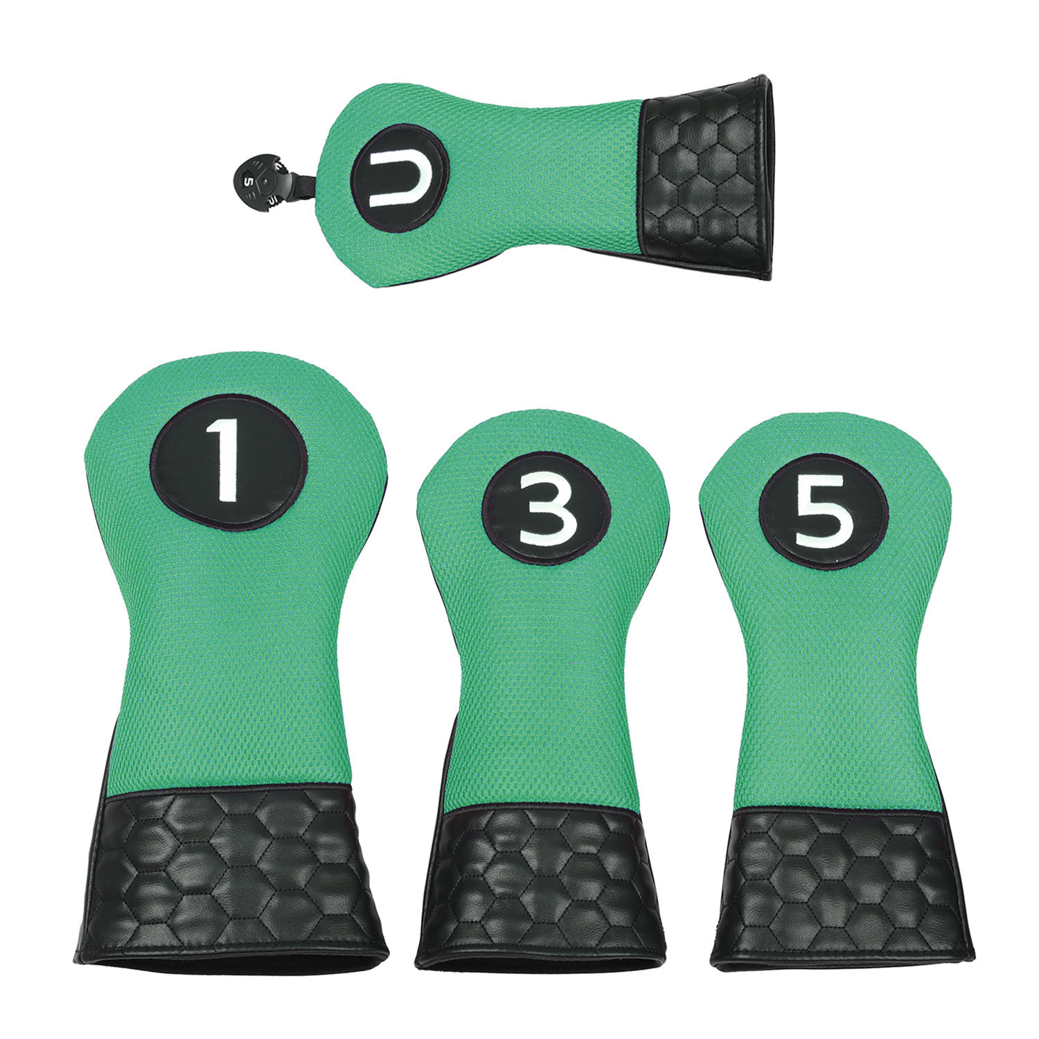 cubierta de palo de madera de golf cubierta de sombrero de palo cubierta de protección de cabeza de palo accesorios de artículos de golf cubierta de palo