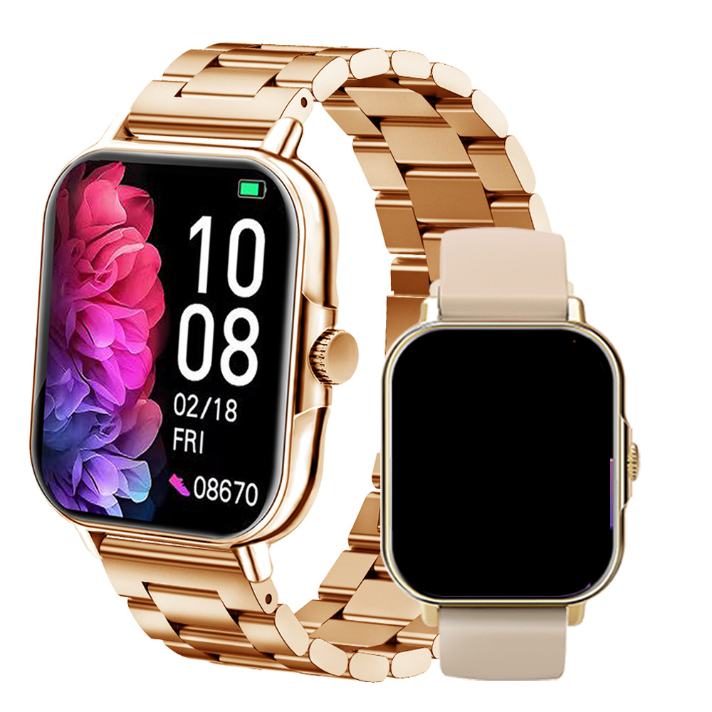 temu クロスボーダー人気スポーツ アウトドア スマートウォッチ D8 ツーインワン TWS Bluetooth 通話心拍数スポーツ睡眠