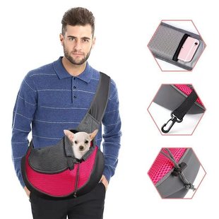 Cross-border Pet Dog Outgoing Carrying Bag Shoulder Bag Messenger Bag Cat Dog Pet Backpack Pet Supplies