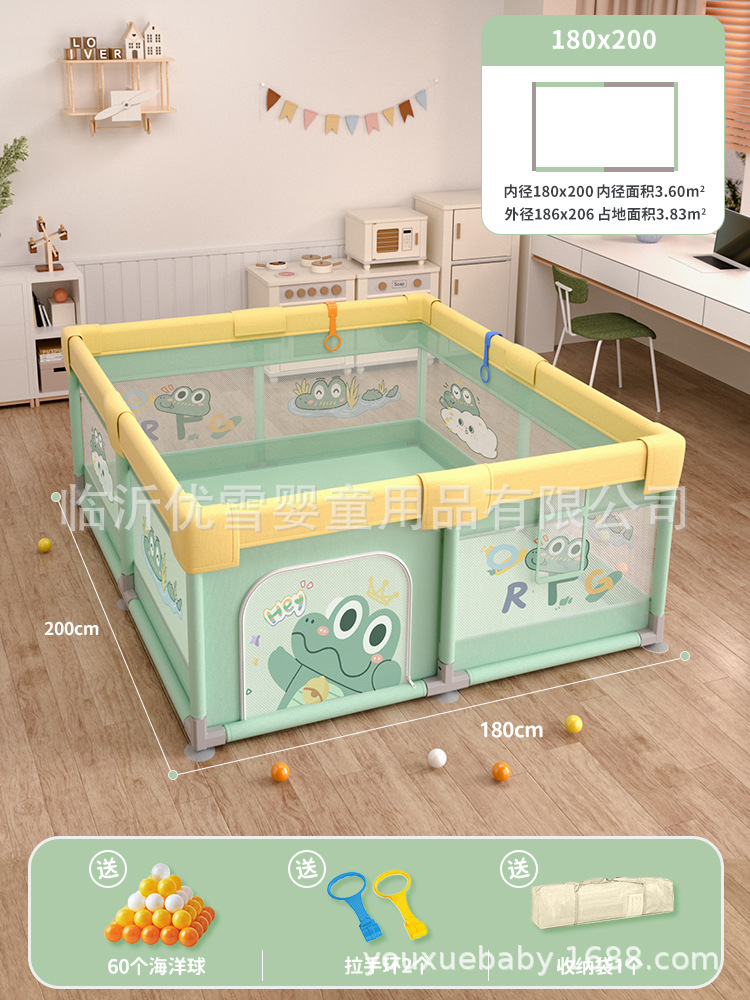 Cerca para bebés cerca para niños cerca doméstica Chocolate Bear cerca para bebés cerca para juegos cerca para camas de pelota marinas