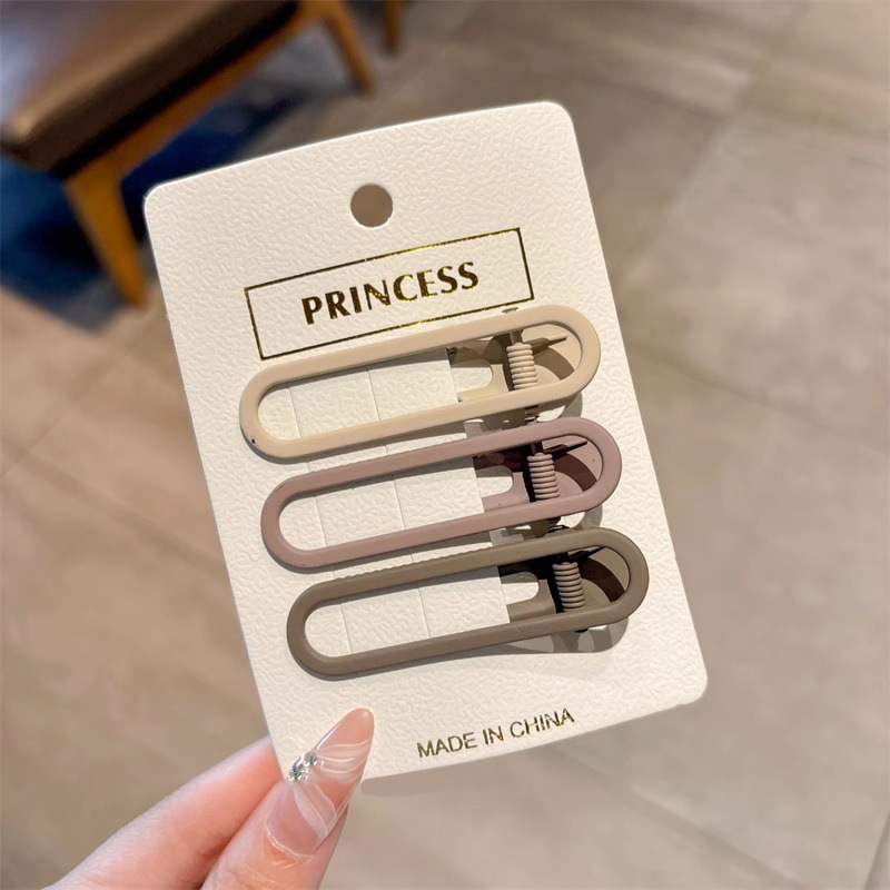 Pin de cabello para mujeres 2025 nuevo pin de cabello lateral frontal frontal frisa pin de cabello sin marcas de maquillaje pin de cabello pin de boca de pato adornamiento