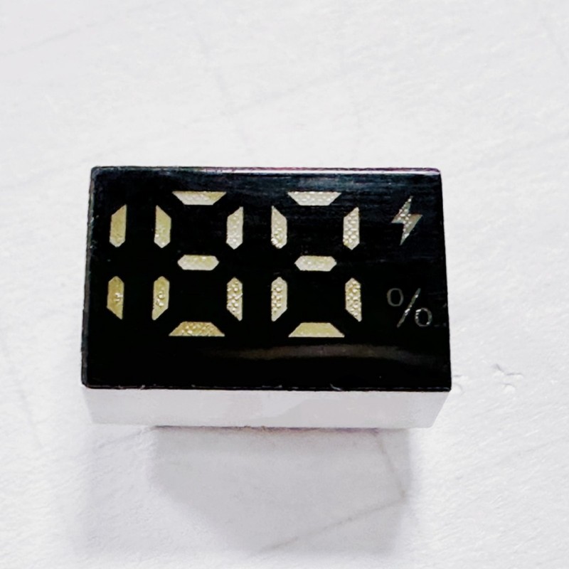 LED数码管0.25英寸位半188单排脚白光电量显示器1208|undefined