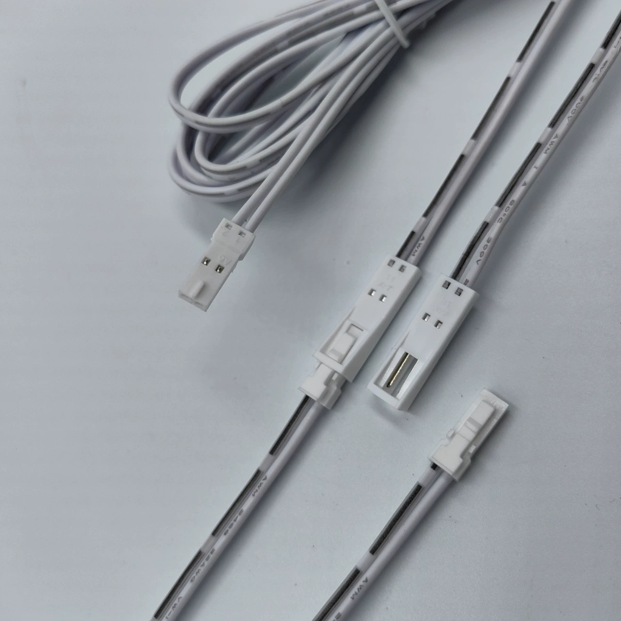 Удлинитель лампы шкафа со светодиодной вилкой DuPont Штекерный и гнездовой клеммный кабель с вилкой