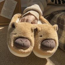 D 35396 Kids Fleece Slippers ��ͯ��������Ь�羳����ͨ��