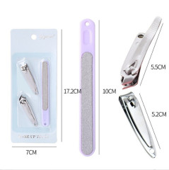 美容ネイルマニキュア工具3点セット爪切り爪切り爪切り爪切り爪やすりのマニキュア工具セット