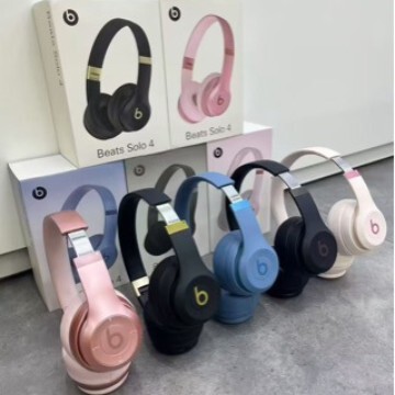 New Cross-Border Over-Ear Headphones Compatible with Beats Solo4 Magic Sound S4 Wireless Bluetooth Stereo Cotton Earbuds with Deep Bass