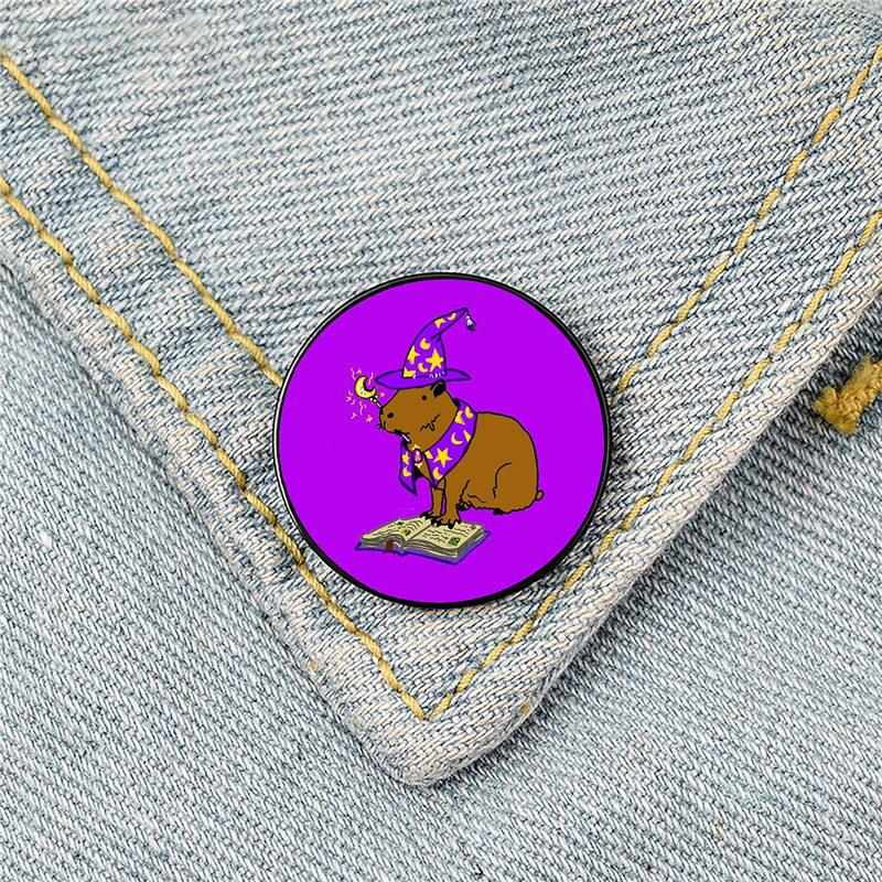 Cartoon Style Animal Mixed Materials Printing Unisex Brooches display picture 1