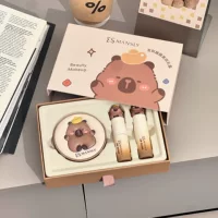 MANSLY Manshili Fortune Dolphin Beauty Подарочная коробка на воздушной подушке Глазурь для губ для новичков Макияж из трех предметов Подарок на день рождения