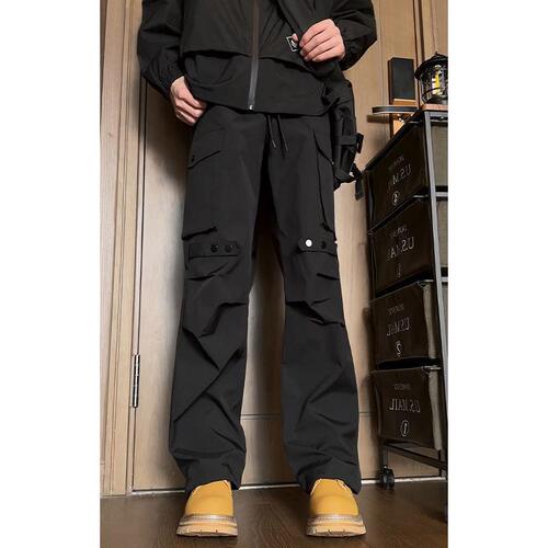 Spring and Autumn Season Men and Women Unisex Neutral Style American Tactical Hiking Pants Outdoor Workwear Loose Fit Thin