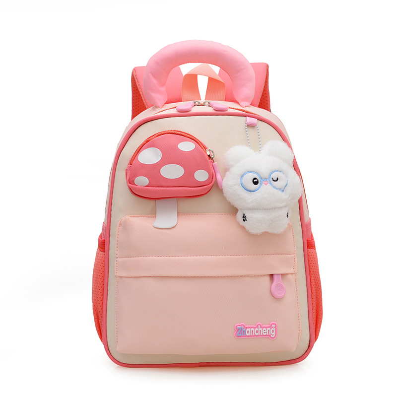 Mochila infantil preescolar de dibujos animados lindas niñas mochila de jardín de infantes nueva mochila transpirable bebé niño pequeño