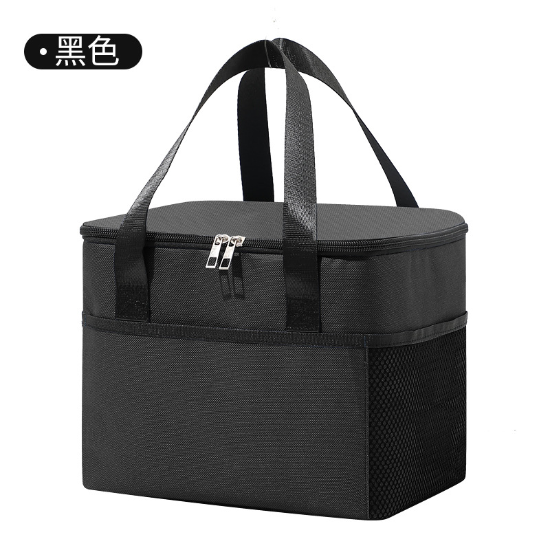 Bolsa de aislamiento cuadrada simple de tamaño grande bolsa de hielo portátil para picnic bolsa de aluminio catiónico bolsa de almuerzo bolsa de almuerzo de trabajo bolsa de almuerzo