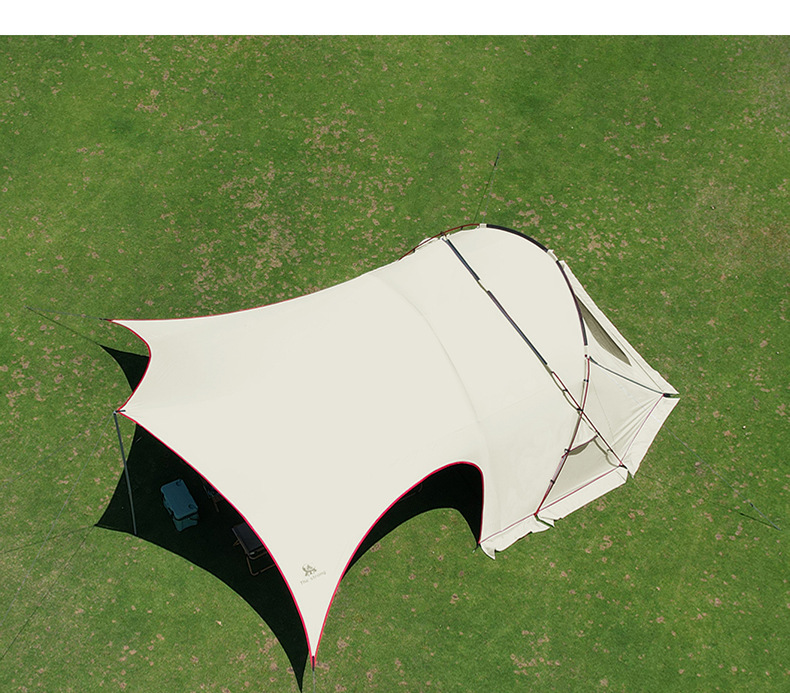 Donkey's Friend Outdoor Camping Tent Customization Multifunctional One-Bedroom-One-Living-Room Exhibition Hall Camping Canopy OEM