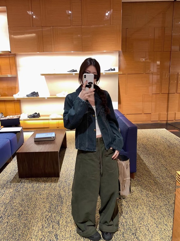 蓝调时刻 私服复古做旧牛仔外套女早秋韩系小众上衣|undefined
