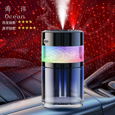 Perfplant seat, New Cross-Border Car Perfume Ornament - starry-sky-clouds-ocean
