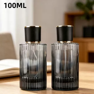 高档便携式香水分装瓶100ml替换加厚玻璃化妆品喷雾瓶空瓶子无