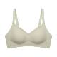 Comic Chest Underwear Women's Small Chest Push-up Summer Thin Push-up Soft Support Rings-free One-piece Traceless Bra