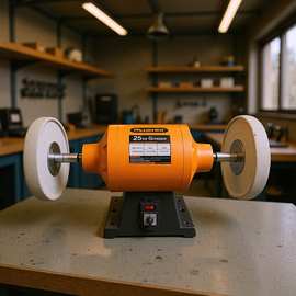 定制250mm布轮抛光机长轴距双速设计除锈抛光机10寸电动抛光机