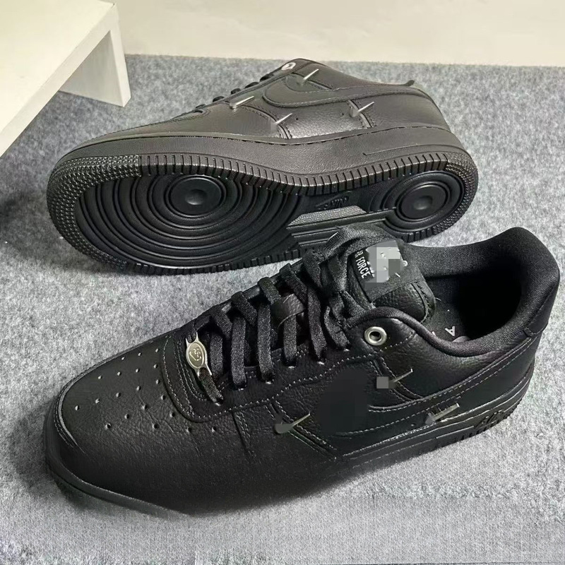 莆田鞋AF1空军一号zoom气垫四金钩男女板鞋小麦色纯白马卡龙|undefined
