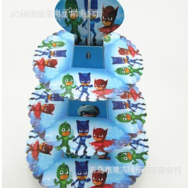 亚马逊蛋糕架史迪奇蜘蛛侠公主美人鱼马里奥蛋糕展示架派对装饰|undefined