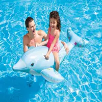 INTEX58535 маленькая игрушка детей держателя воды игрушки строки держателя дельфина раздувная плавая раздувная