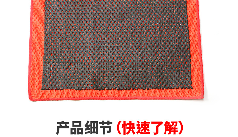 Hollow-Out Thickened Volcanic Mud Scrubbing Cloth Car Cleaning Towel Automotive Beauty Stain Removal Cleaning Cloth Car Wash Cleaning