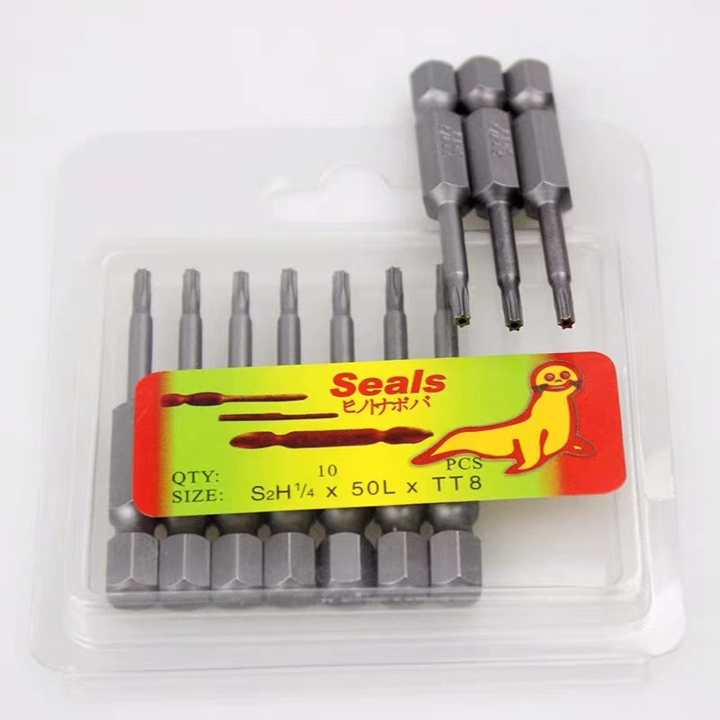 FUENTE fabricante sellos león marino de una sola cabeza de ciruela flor viento destornillador 50L 75L 100L 150L con agujero sin agujero