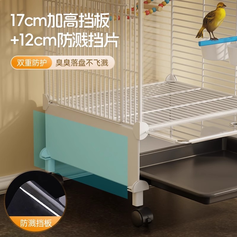 家庭用鳥かご大型虎皮黒鳳牡丹オウム専用オウムケージ繁殖箱付き新型高級ヴィラ|undefined