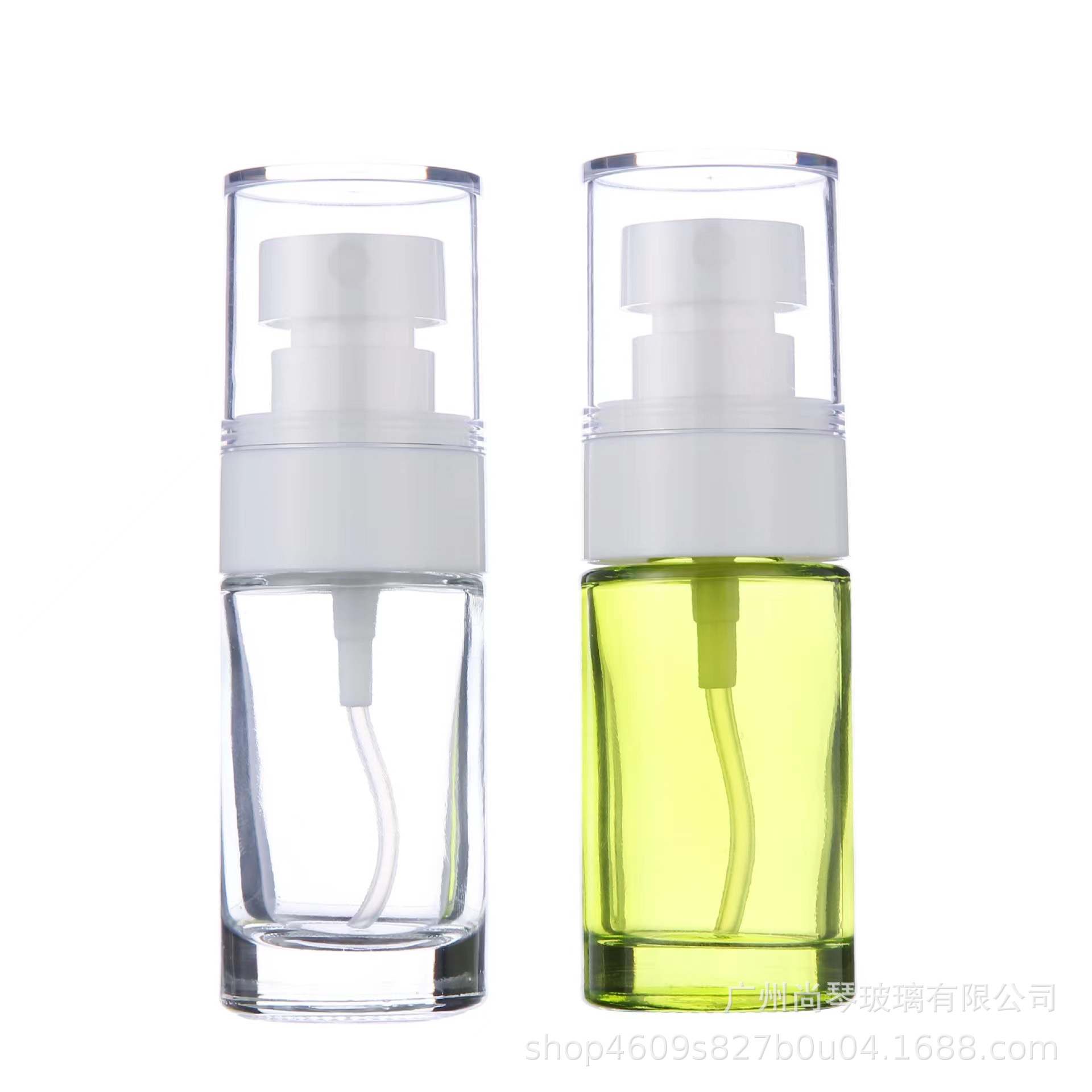 En stock suministro de botella de vidrio 20ml eliminación de olor corporal líquido loción botella de spray botella de loción ambientador portátil spray