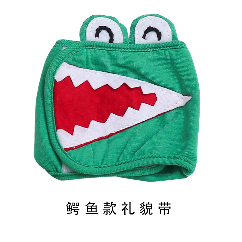 Crocodile style menstrual pants