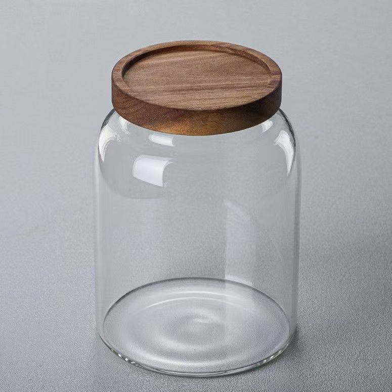 Tarro de vidrio para guardar cáscaras de mandarina, botella de exhibición de gran capacidad para medicina tradicional china, tarro hermético para granos, tarro de vidrio de borosilicato alto.