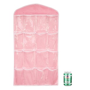 16-compartment socks underwear storage hanging bag wardrobe hanging storage wall door back pocket sorting bag wholesale
