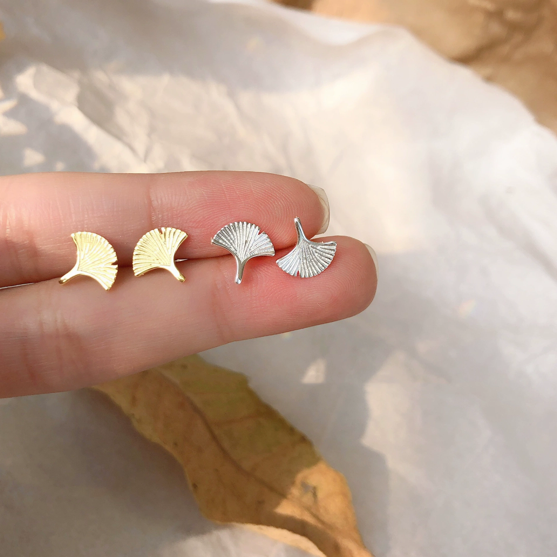 Серебряная игла, брендовые серьги с сандаловым деревом, пробник серебра 925, простой и элегантный дизайн