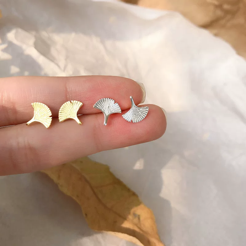 Серебряная игла, брендовые серьги с сандаловым деревом, пробник серебра 925, простой и элегантный дизайн