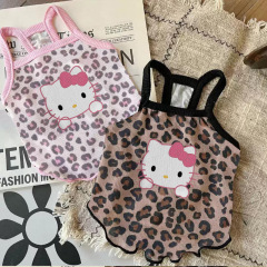 春夏の薄い猫ベスト、抜け毛防止子猫服、夏の通気性と涼しいペット猫服インサスペンダー