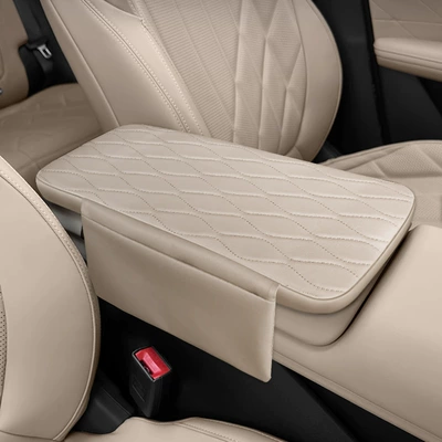 Suitable for the Fourth Generation Armrest box pad - the-fourth-generation-changan-cs75-smoke-brown