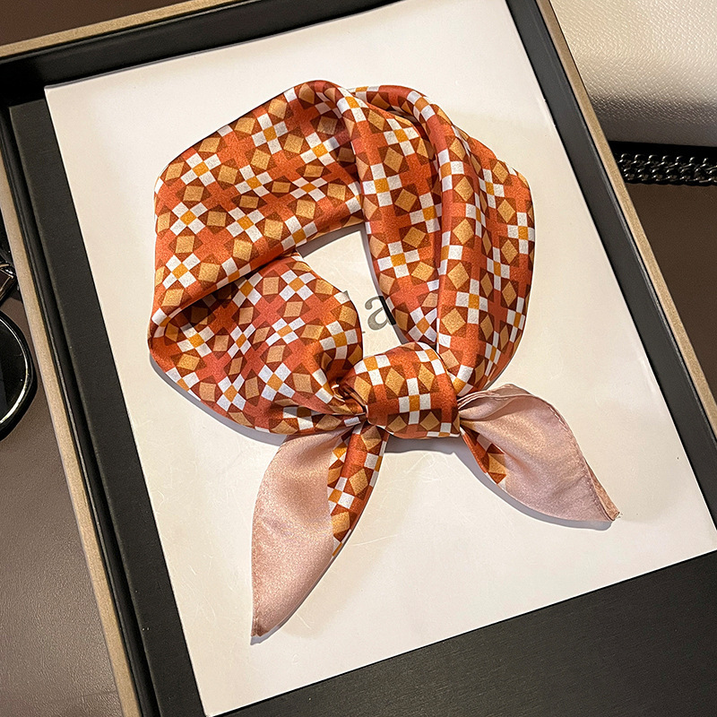 orange silk bandana orange silk bandana