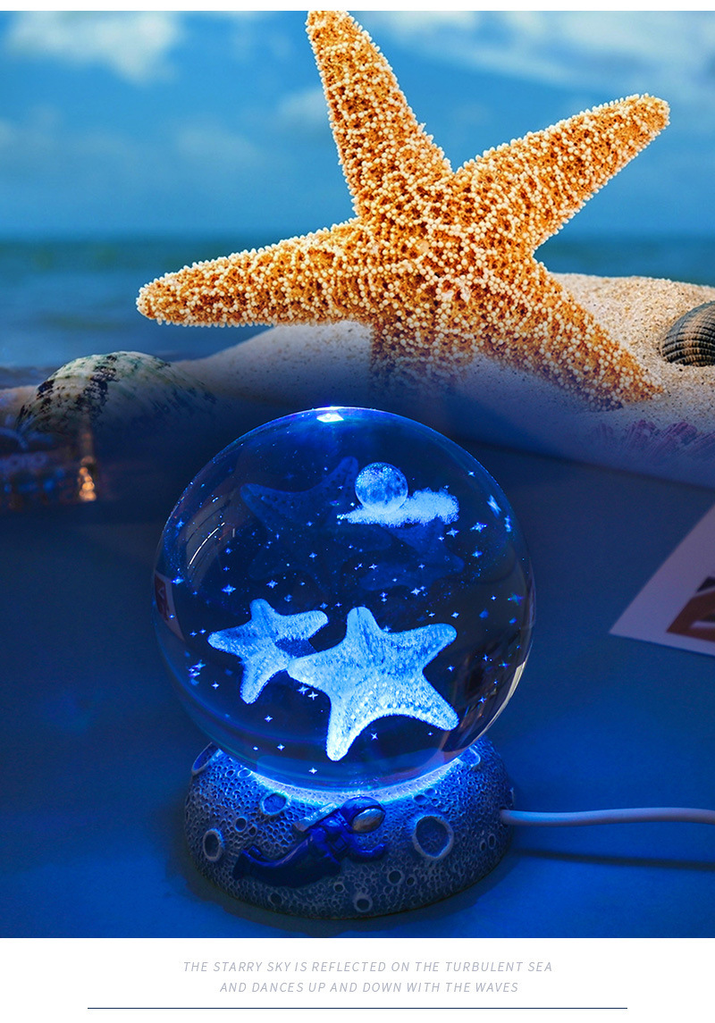 Details of the colorful crystal ball with resin base of the starry sea_08.jpg