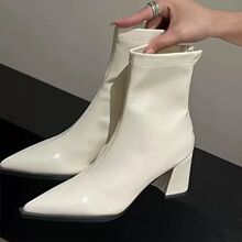 �ﶬ�¿ʽ���^�߸���ѥŮ�ָ���ɫ�ٴ��ѥ��Ʒ�@����ѥ��