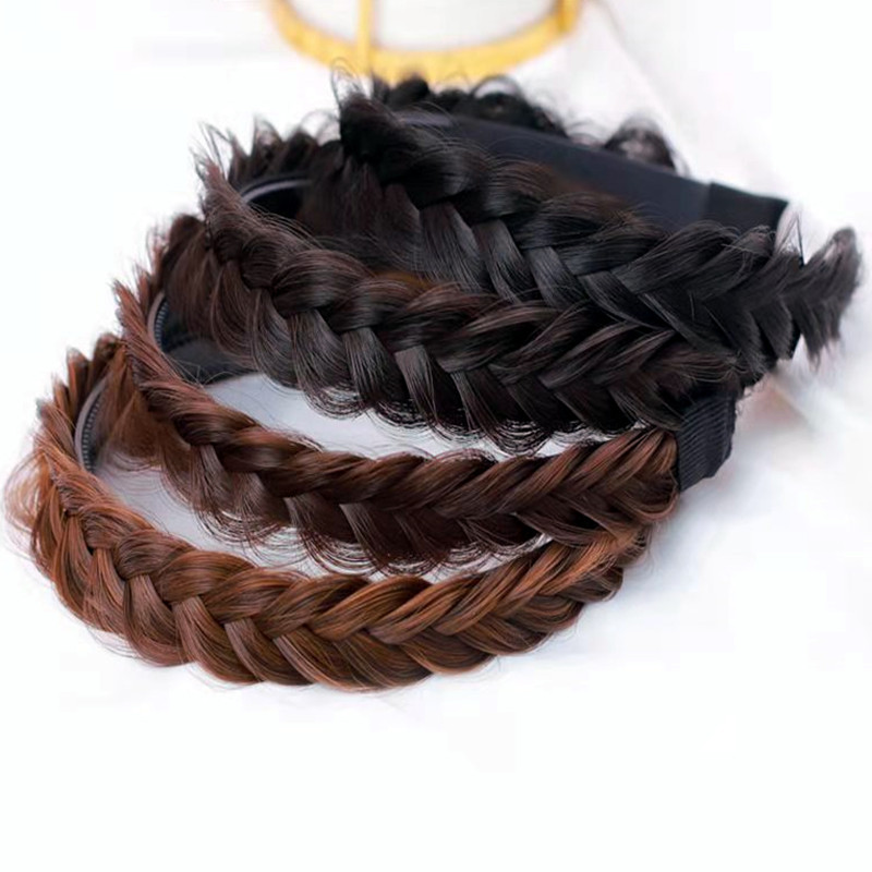 Fashion U Shape Plastic Pleated Hair Band display picture 3