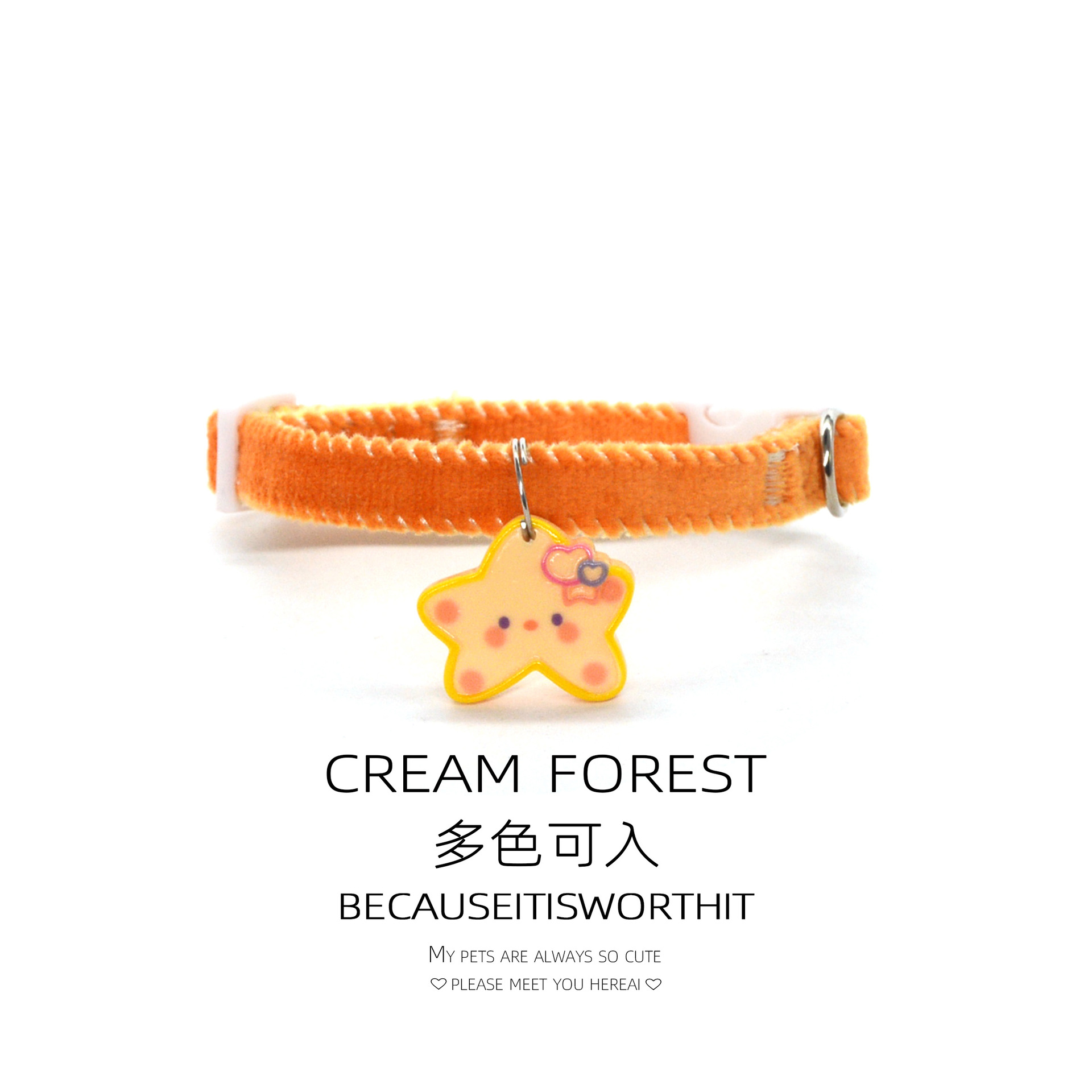 주황색 표준 버클