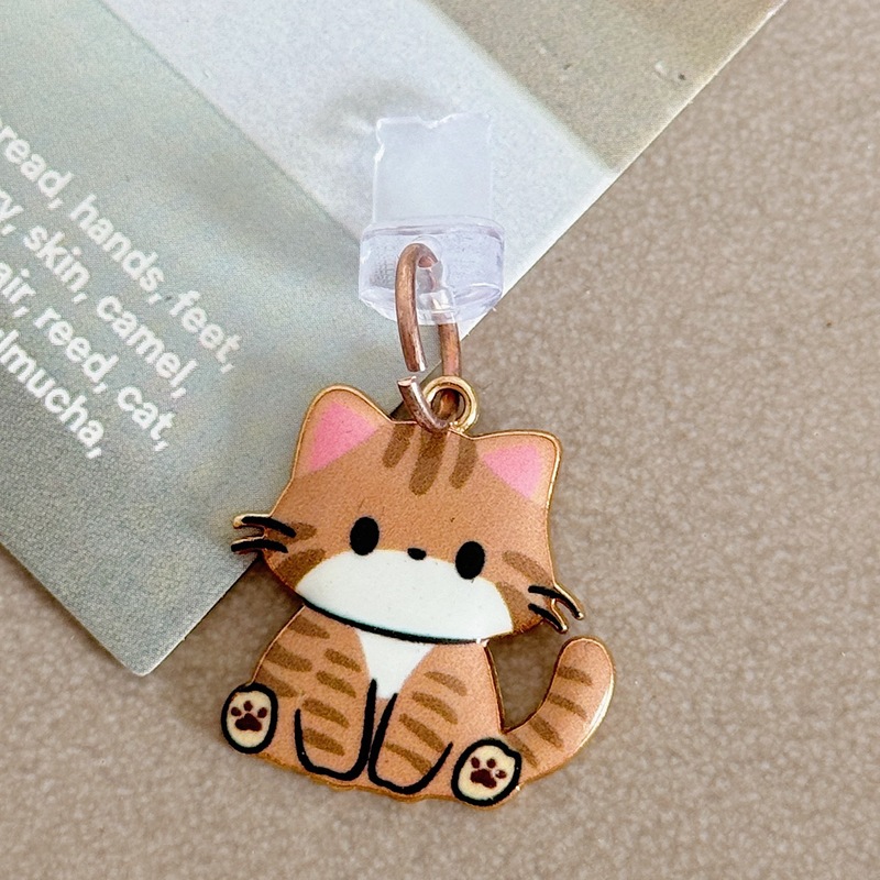 新しいかわいい猫の携帯電話防塵プラグペンダントジュエリー Apple Huawei Android 充電ポートに適しています|undefined