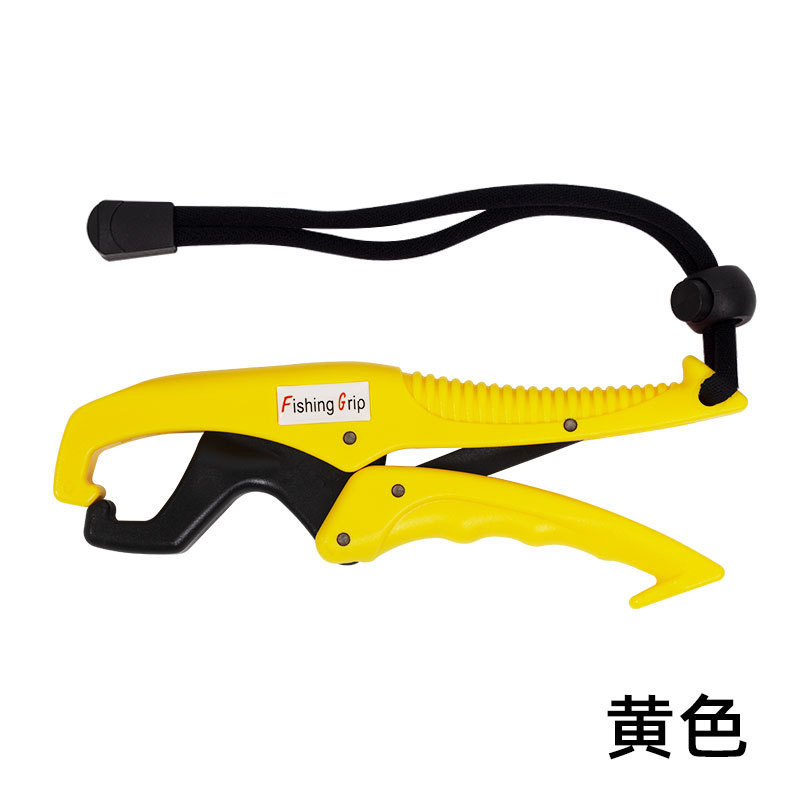 Dispositivo de control de peces flotante de plástico multifunción Luya alicates clip de pescado dispositivo de captura de peces alicates de control de peces de cuerda perdida