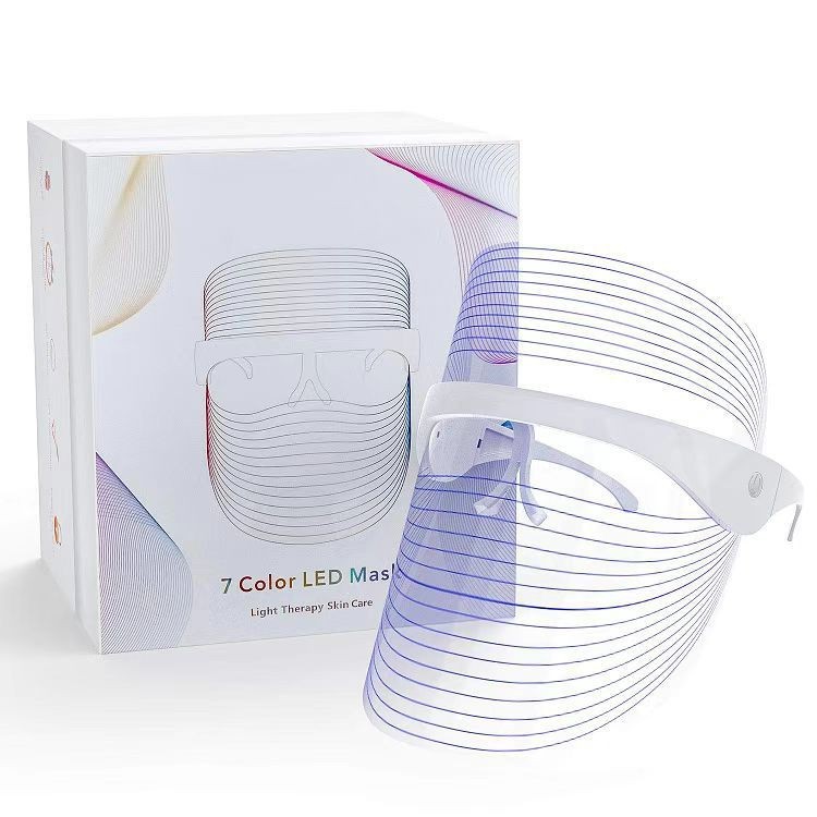 Led Colored Light Beauty Mask Household Facial Photon Rejuvenation Beautytrument Facial Spectrometer Facial Masktrument