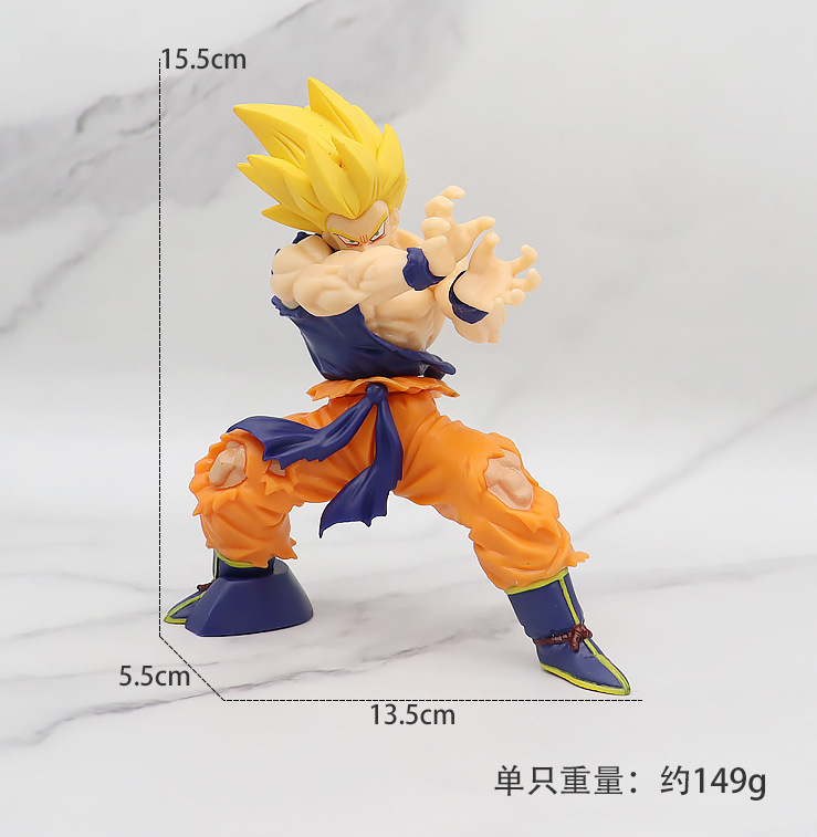 Juego de moda anime Dragon Ball Sun Wukong mano accesorios de modelos periféricos Wujita Veget Saiyan Gift