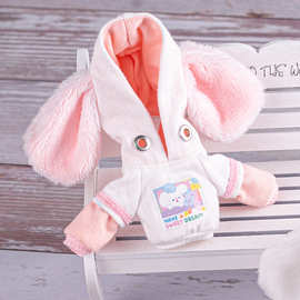跨境工厂定制批发ob11娃衣 BJD娃衣人偶玩具娃娃10cm连帽卫衣